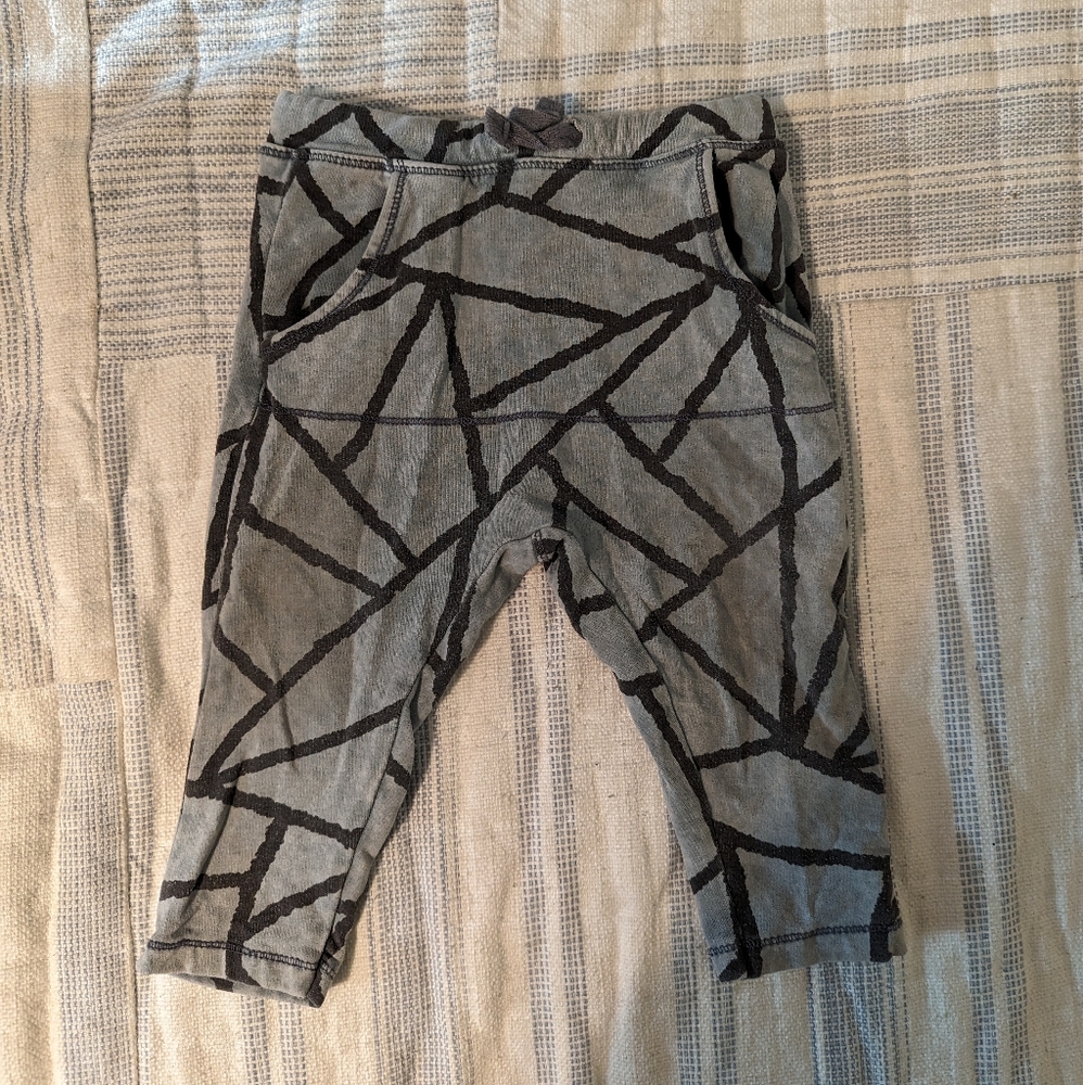 Zara geometric pants